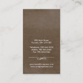 Visitekaartjes voor bakkerijen (Achterkant)