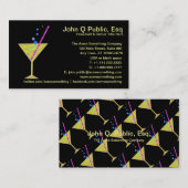 Visitekaartjes voor balsmixoloog (Voorkant / Achterkant)