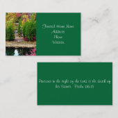 Visitekaartjes voor begrafenissen of herdenkingen (Voorkant / Achterkant)