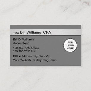 Visitekaartjes voor belastingaccountants CPA