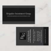 Visitekaartjes voor beleggers (Voorkant / Achterkant)