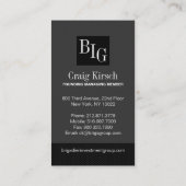 Visitekaartjes voor beleggers (Achterkant)