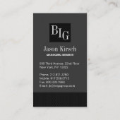 Visitekaartjes voor beleggers (Achterkant)