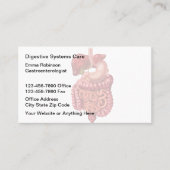 Visitekaartjes voor benoeming van gastro-enteroloo (Voorkant)