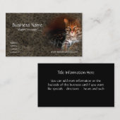 Visitekaartjes voor benzinedampjes/Katten (Voorkant / Achterkant)