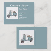 Visitekaartjes voor beroepsmatige motorfietsen (Voorkant / Achterkant)