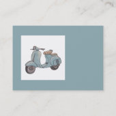 Visitekaartjes voor beroepsmatige motorfietsen (Achterkant)