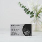 Visitekaartjes voor beveiliging (Staand voorkant)