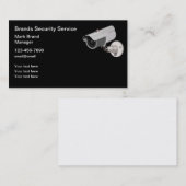 Visitekaartjes voor beveiligingsproducten (Voorkant / Achterkant)