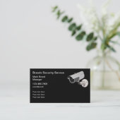 Visitekaartjes voor beveiligingsproducten (Staand voorkant)