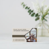 Visitekaartjes voor binnenhuisaanwijzers (Staand voorkant)