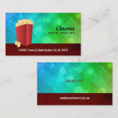 Visitekaartjes voor bioscoop (Voorkant / Achterkant)