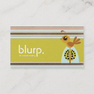 Visitekaartjes voor Blurp Partridge