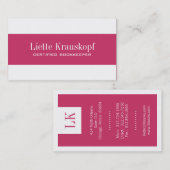 Visitekaartjes voor boekhouders (Voorkant / Achterkant)