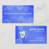 Visitekaartjes voor boekhouders (Voorkant / Achterkant)