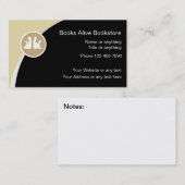 Visitekaartjes voor boekwinkel (Voorkant / Achterkant)
