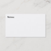 Visitekaartjes voor boekwinkel (Achterkant)