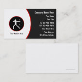 Visitekaartjes voor boogschieten (Voorkant / Achterkant)