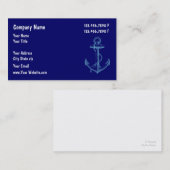 Visitekaartjes voor bootonderhoud (Voorkant / Achterkant)