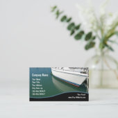 Visitekaartjes voor bootonderhoud (Staand voorkant)