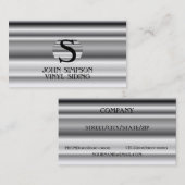 Visitekaartjes voor bouwmonogram (Voorkant / Achterkant)