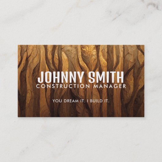 Visitekaartjes voor bouwslogans (Voorkant)
