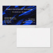 Visitekaartjes voor bouwtechnologie (Voorkant / Achterkant)