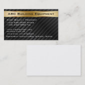 Visitekaartjes voor bouwuitrusting (Voorkant / Achterkant)