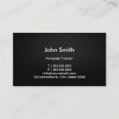 Visitekaartjes voor brandwerendheid en fitness (Achterkant)