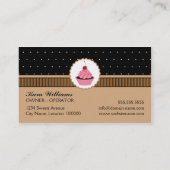 Visitekaartjes voor broodbakkerij (Achterkant)