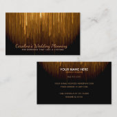 Visitekaartjes voor bruiloft Planner (Voorkant / Achterkant)