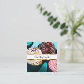 Visitekaartjes voor cateringdiensten in de categor (Staand voorkant)