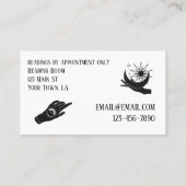 Visitekaartjes voor Celestial Hands Tarot Reader (Achterkant)
