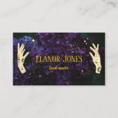 Visitekaartjes voor Celestial Hands Tarot Reader (Voorkant)