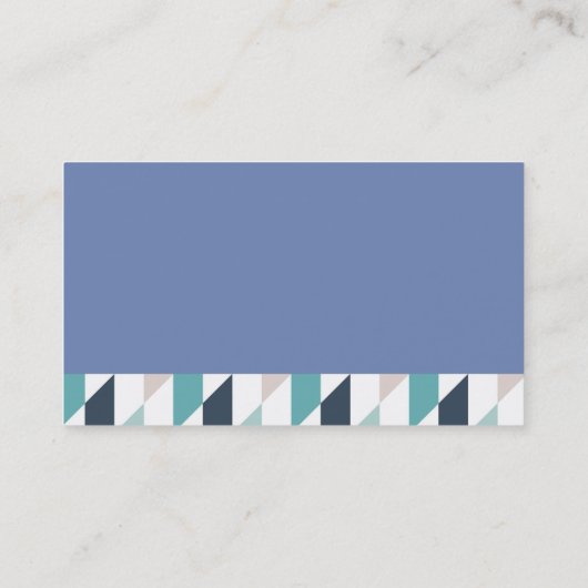 Visitekaartjes voor Chambray Designer (Achterkant)