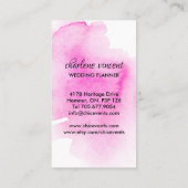 Visitekaartjes voor Chic- en Glamoureuze Event Pla (Achterkant)