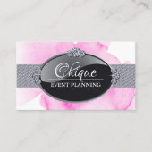 Visitekaartjes voor Chic- en Glamoureuze Event Pla (Voorkant)