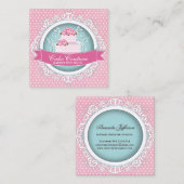 Visitekaartjes voor Classy and Modern Cake Designe (Voorkant / Achterkant)