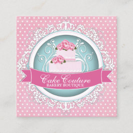Visitekaartjes voor Classy and Modern Cake Designe