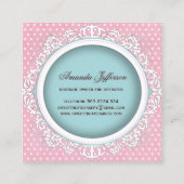 Visitekaartjes voor Classy and Modern Cake Designe (Achterkant)