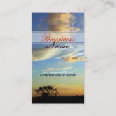 Visitekaartjes voor Cloudscape Sky (Achterkant)