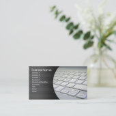 Visitekaartjes voor computerreparatie (Staand voorkant)