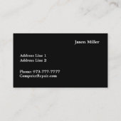 Visitekaartjes voor computerreparatie (Achterkant)