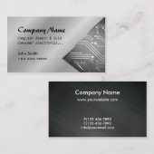 Visitekaartjes voor computerreparatie verkochte pr (Voorkant / Achterkant)