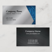 Visitekaartjes voor computerreparatie verkochte pr (Voorkant / Achterkant)