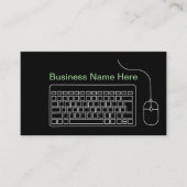 Visitekaartjes voor computertechnologie (Voorkant)