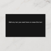 Visitekaartjes voor computertechnologie (Achterkant)