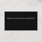 Visitekaartjes voor computertechnologie (Achterkant)