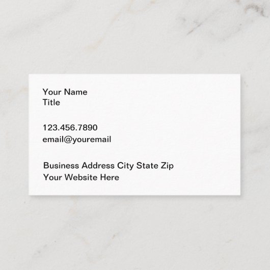 Visitekaartjes voor computertechnologie (Achterkant)