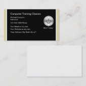 Visitekaartjes voor computertraining (Voorkant / Achterkant)